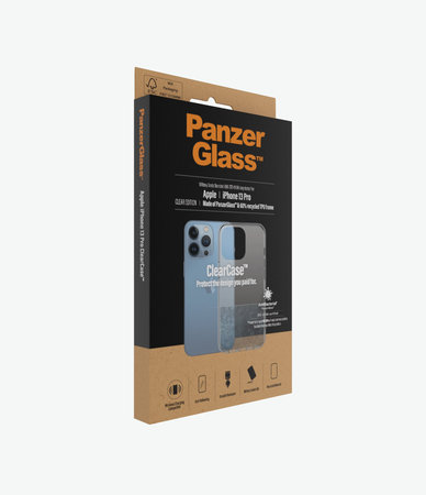 PanzerGlass - Pouzdro ClearCase AB pro iPhone 13 Pro, transparentná