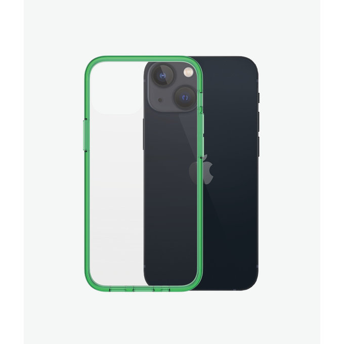 PanzerGlass - Pouzdro ClearCaseColor AB pro iPhone 13 mini, lime