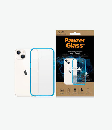 PanzerGlass - Pouzdro ClearCaseColor AB pro iPhone 13, bondi blue