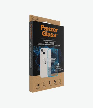 PanzerGlass - Pouzdro ClearCaseColor AB pro iPhone 13, bondi blue
