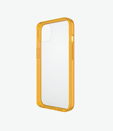 PanzerGlass - Pouzdro ClearCaseColor AB pro iPhone 13, tangerine