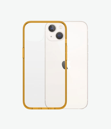 PanzerGlass - Pouzdro ClearCaseColor AB pro iPhone 13, tangerine