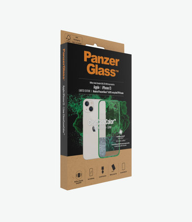 PanzerGlass - Pouzdro ClearCaseColor AB pro iPhone 13, lime