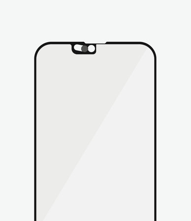 PanzerGlass - Tvrzené Sklo Case Friendly CamSlider AB pro iPhone 13, 13 Pro a 14, černá