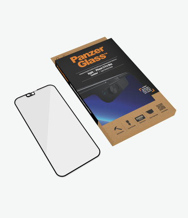 PanzerGlass - Tvrzené Sklo Case Friendly CamSlider AB pro iPhone 13 Pro Max a 14 Plus, černá