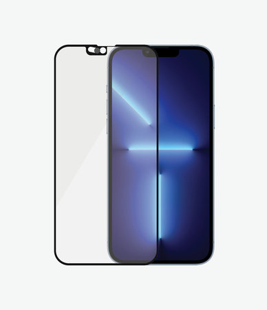 PanzerGlass - Tvrzené Sklo Case Friendly CamSlider AB pro iPhone 13 Pro Max a 14 Plus, černá