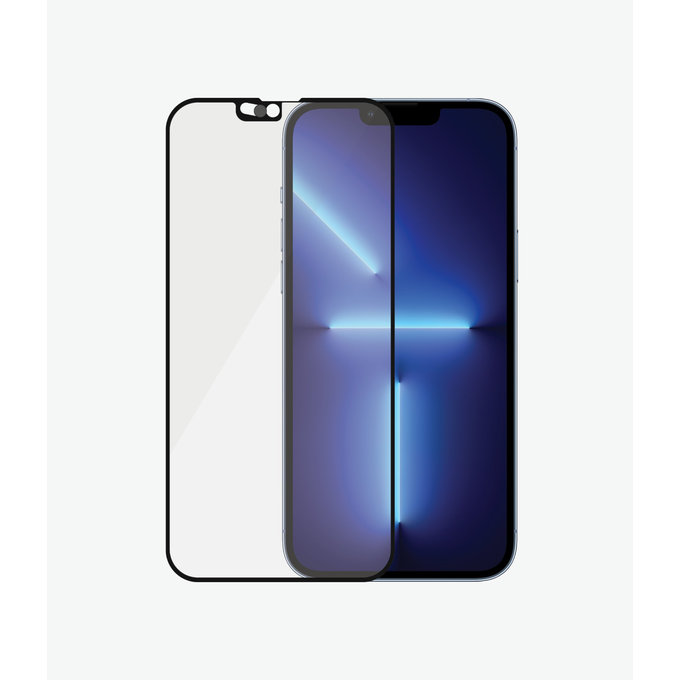 PanzerGlass - Tvrzené Sklo Case Friendly CamSlider AB pro iPhone 13 Pro Max a 14 Plus, černá