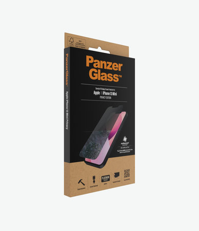 PanzerGlass - Tvrzené Sklo Standard Fit Privacy AB pro iPhone 13 mini, transparentná