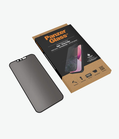 PanzerGlass - Tvrzené Sklo Case Friendly Privacy AB pro iPhone 13 mini, černá