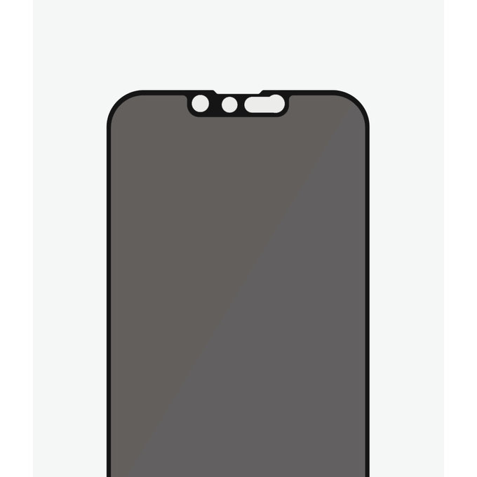 PanzerGlass - Tvrzené Sklo Case Friendly Privacy AB pro iPhone 13, 13 Pro, 14 a 16e, černá