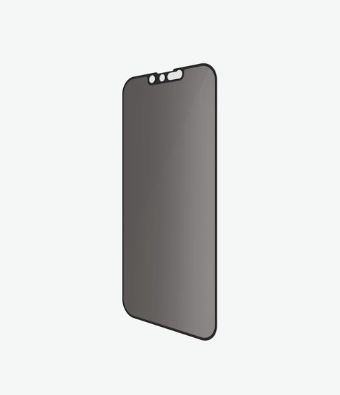 PanzerGlass - Tvrzené Sklo Case Friendly Privacy AB pro iPhone 13 Pro Max a 14 Plus, černá