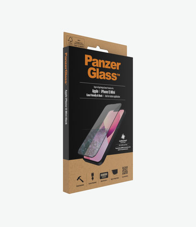PanzerGlass - Tvrzené Sklo Case Friendly AB pro iPhone 13 mini, černá