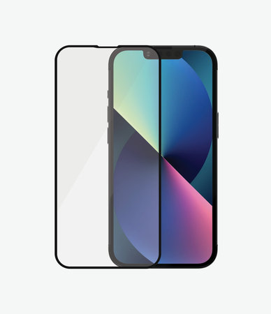 PanzerGlass - Tvrzené Sklo Case Friendly AB pro iPhone 13, 13 Pro a 14, black