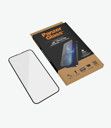 PanzerGlass - Tvrzené Sklo Case Friendly AB pro iPhone 13 Pro Max a 14 Plus, černá