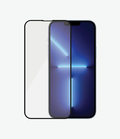 PanzerGlass - Tvrzené Sklo Case Friendly AB pro iPhone 13 Pro Max a 14 Plus, černá