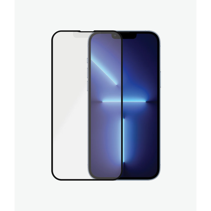 PanzerGlass - Tvrzené Sklo Case Friendly Anti-Glare AB pro iPhone 13 Pro Max a 14 Plus, černá