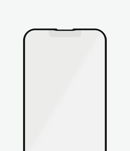 PanzerGlass - Tvrzené Sklo Case Friendly Anti-Glare AB pro iPhone 13 Pro Max a 14 Plus, černá
