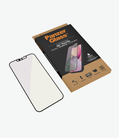 PanzerGlass - Tvrzené Sklo Case Friendly Anti-Bluelight AB pro iPhone 13 mini, černá