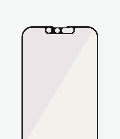PanzerGlass - Tvrzené Sklo Case Friendly Anti-Bluelight AB pro iPhone 13 Pro Max a 14 Plus, černá