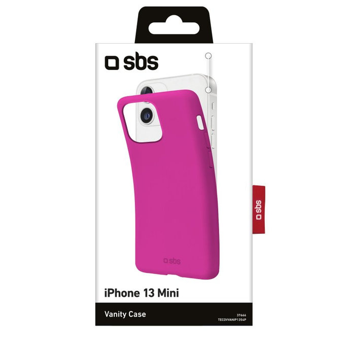 SBS - Pouzdro Vanity pro iPhone 13 mini, růžová