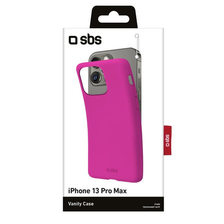 SBS - Pouzdro Vanity pro iPhone 13 Pro Max, růžová