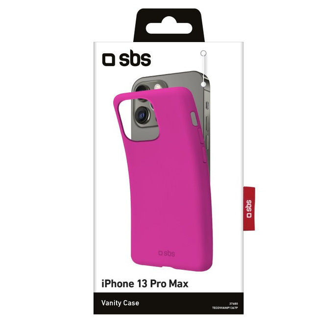 SBS - Pouzdro Vanity pro iPhone 13 Pro Max, růžová