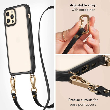 Spigen - Pouzdro Cyrill Classic Charm pro iPhone 12/12 Pro, černá