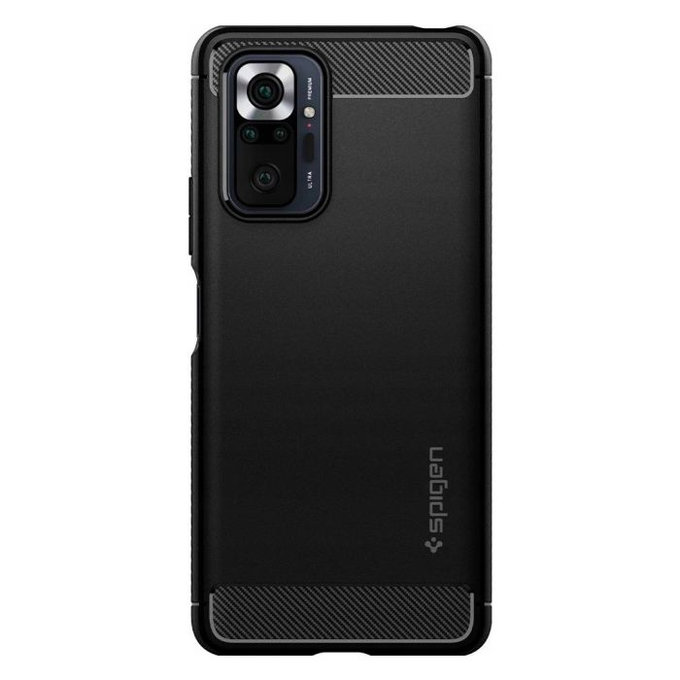 Spigen - Pouzdro Rugged Armor pro Xiaomi Redmi Note 10 Pro, černá