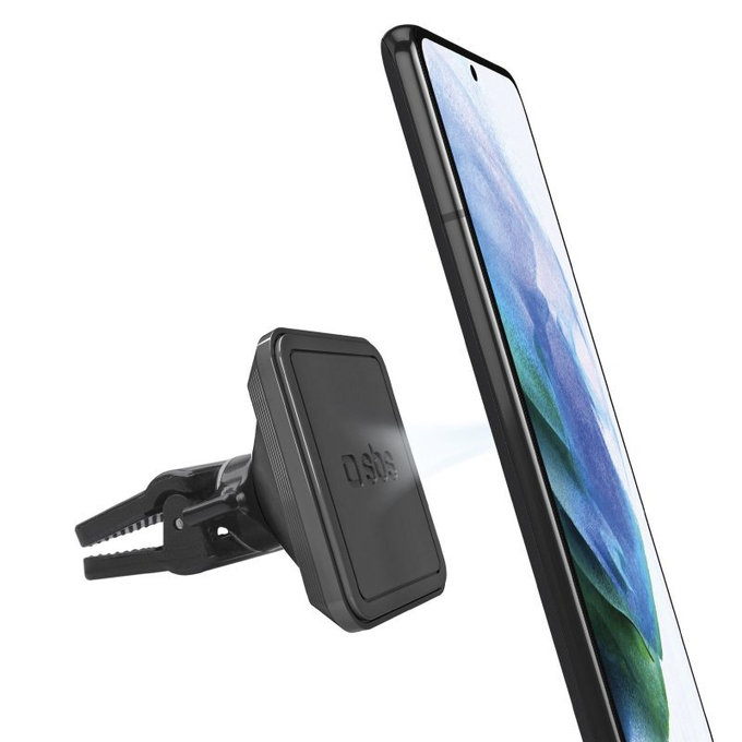 SBS - Držák do auta pro ventilaci, magnetický, obdélníkový, černý