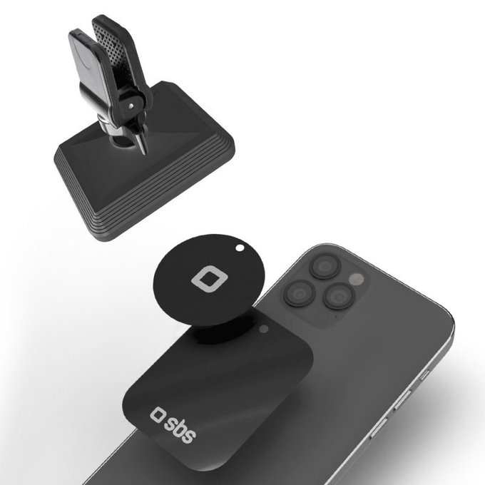 SBS - Držák do auta pro ventilaci, magnetický, obdélníkový, černý