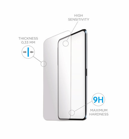 Fonex - Tempered glass for iPhone 13/13 Pro, clear