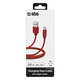 SBS - Lightning / USB Kabel (1m), červená