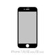 FixPremium Privacy Anti-Spy Glass - Tvrzené sklo pro iPhone 7, 8, SE 2020 a SE 2022