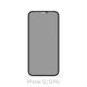 FixPremium Privacy Anti-Spy Glass - Tvrzené sklo pro iPhone 12 a 12 Pro
