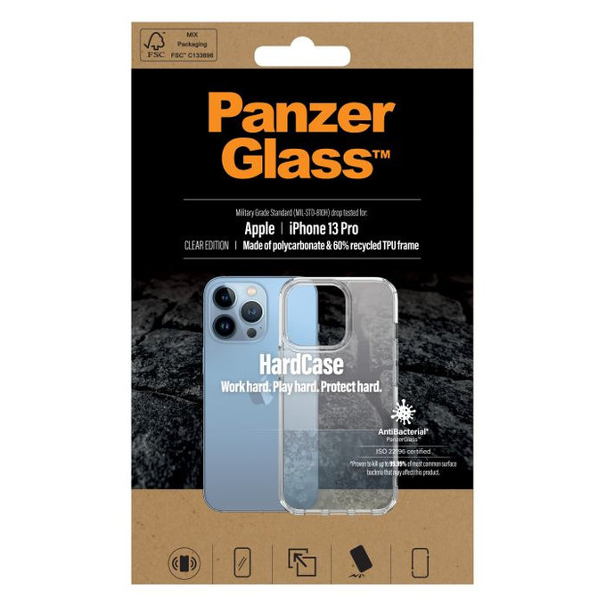PanzerGlass - Pouzdro HardCase AB pro iPhone 13 Pro, transparentná