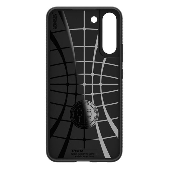 Spigen - Pouzdro Liquid Air pro Samsung Galaxy S22, matte black