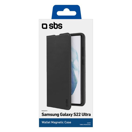SBS - Pouzdro Book Wallet Lite pro Samsung Galaxy S22 Ultra, černá