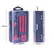 Kingsdun - Profesionální Sada Nářadí pro Servis Telefonů iPhone 117v1 (Červená Edice)