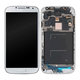 Samsung Galaxy S4 i9500 - LCD Displej + Dotykové Sklo + Rám (White Frost) OLED