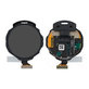 Samsung Galaxy Watch 4 Classic 46mm R895 - LCD Displej + Dotykové Sklo + Rám (Black) - GH96-14426A Genuine Service Pack