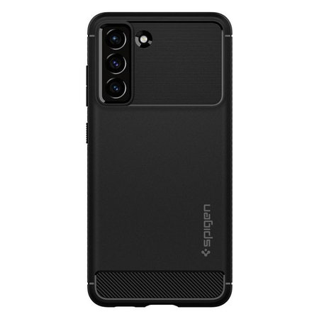 Spigen - Pouzdro Rugged Armor pro Samsung Galaxy S21 FE, matte black