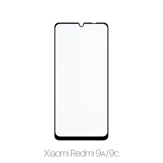 FixPremium FullCover Glass - Tvrzené sklo pro Xiaomi Redmi 9A a 9C