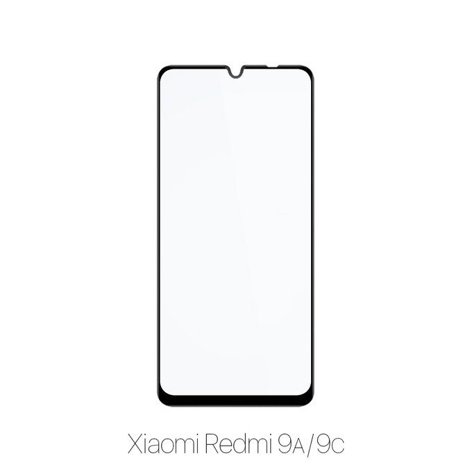 FixPremium FullCover Glass - Tvrzené sklo pro Xiaomi Redmi 9A a 9C
