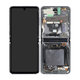 Samsung Galaxy Z Flip 5G F707B - LCD Displej + Dotykové Sklo + Rám (Mystic Gray) - GH82-27359A Genuine Service Pack