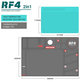 Refox RF4 Work Platform - ESD Antistatická Teplovzdorná Silikonová Podložka