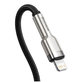 Baseus - Lightning / USB-C Kabel (2m), černá
