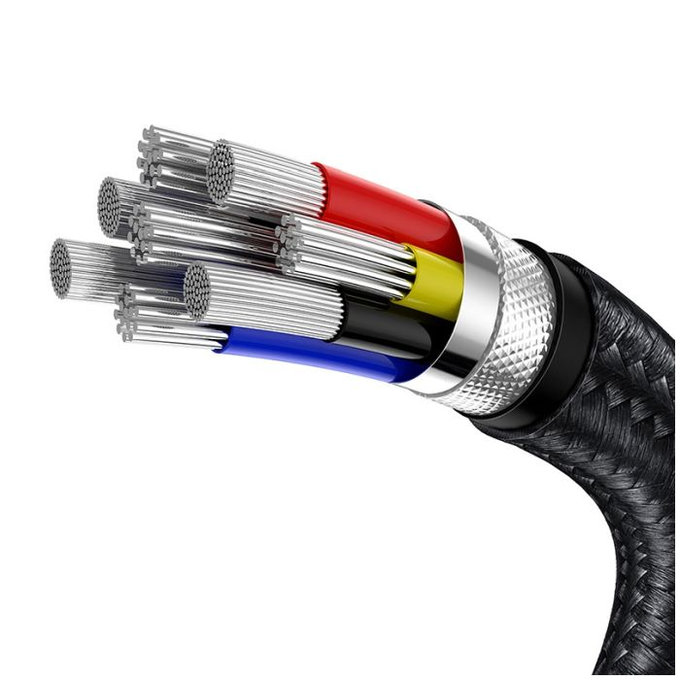 Baseus - USB-C / USB-C Kabel (1m), černá