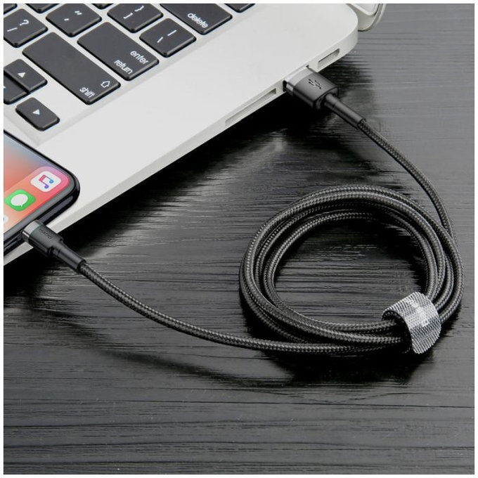 Baseus - Lightning / USB Kabel (1m), černá