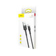 Baseus - Lightning / USB Kabel (1m), černá