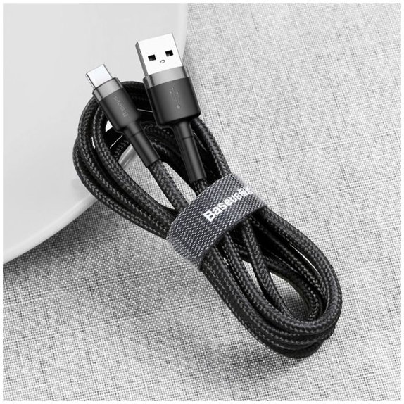 Baseus - USB-C / USB Kabel (0.5m), černá